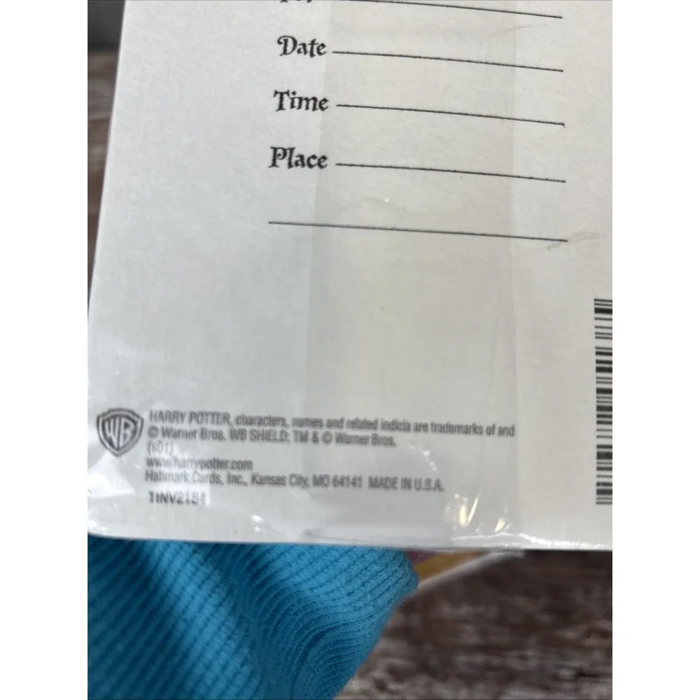 32  Vintage  Harry Potter‎ Party Invitation Cards Sealed (8 per pack) 4 packs
